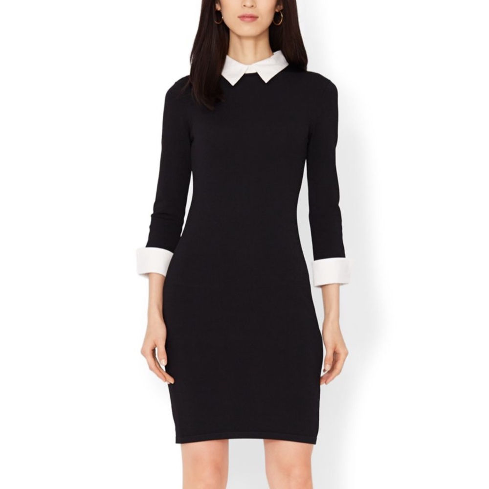 Ralph Lauren Collared Sweater Dress